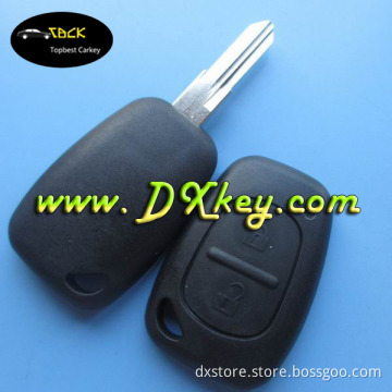 Hot sale 2 buttons car key shell for Renault scenic key Renault car key blanks
